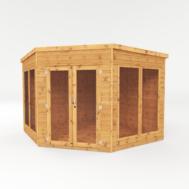 Mercia - 9 x 9ft Premium Corner Summerhouse