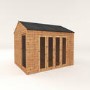 Mercia -  10 x 8ft Vermont Summerhouse with Bi-Fold Doors