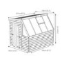 Wooden Potting Shed 8 x 6ft - Mercia