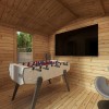 Mercia -  Traditional Log Cabin 8 x 10ft