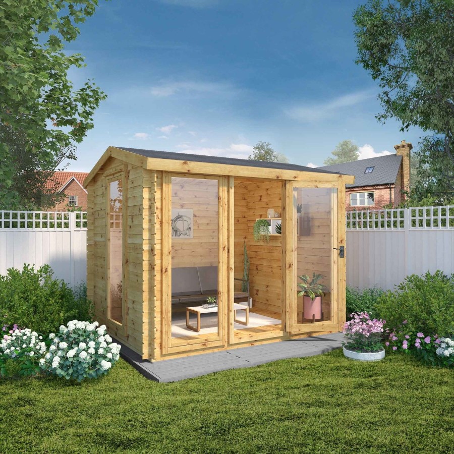 Mercia Studio Log Cabin 3 x 2.5m - 19mm
