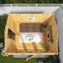 Mercia Studio Log Cabin 3 x 2.5m - 19mm
