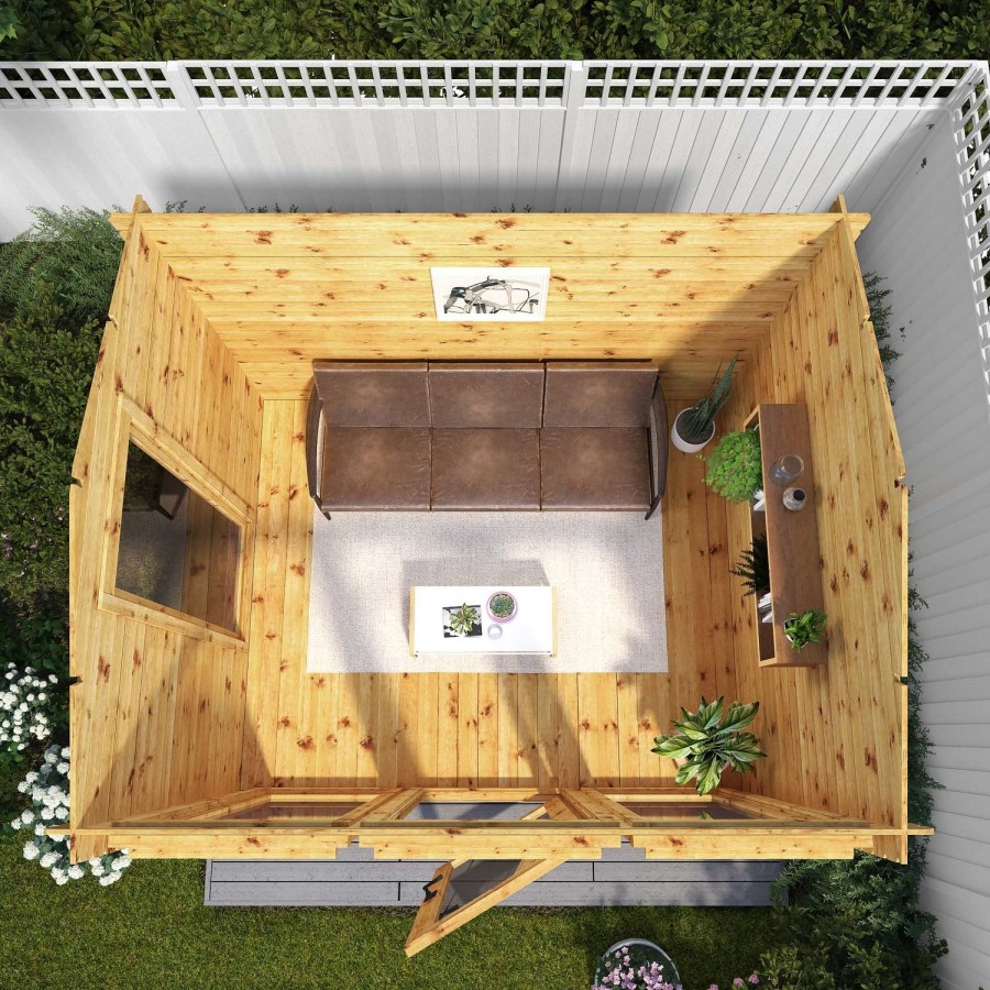 Mercia Studio Log Cabin 3 x 2.5m - 19mm