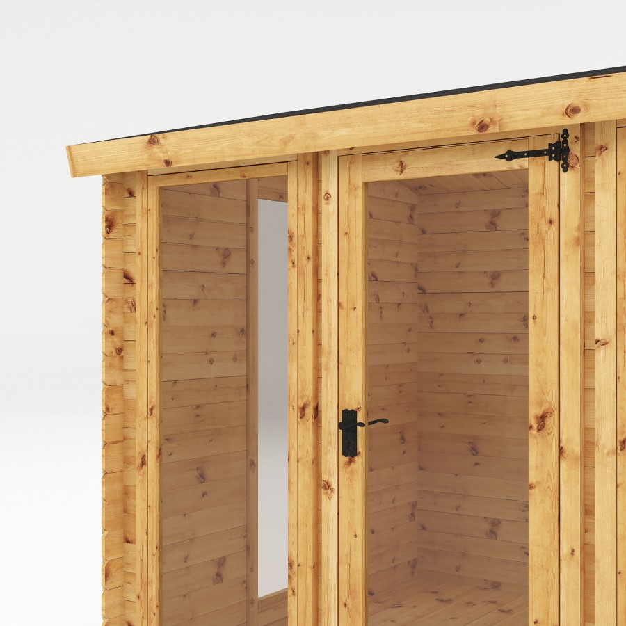 Mercia Studio Log Cabin 3 x 2.5m - 19mm