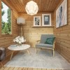 Mercia -  Studio Pent Log Cabin 3 x 2.4m - 19mm