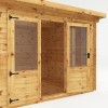 Mercia - Studio Pent Log Cabin 4 x 3m - 19mm