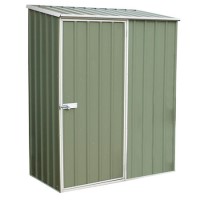 Green Metal Small Garden Shed 1.52 x 0.78m - Absco