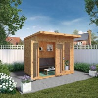 Mercia - 8 x 6 Maine Pent Summerhouse Mercia - 8 x 6 Maine Pent Summerhouse