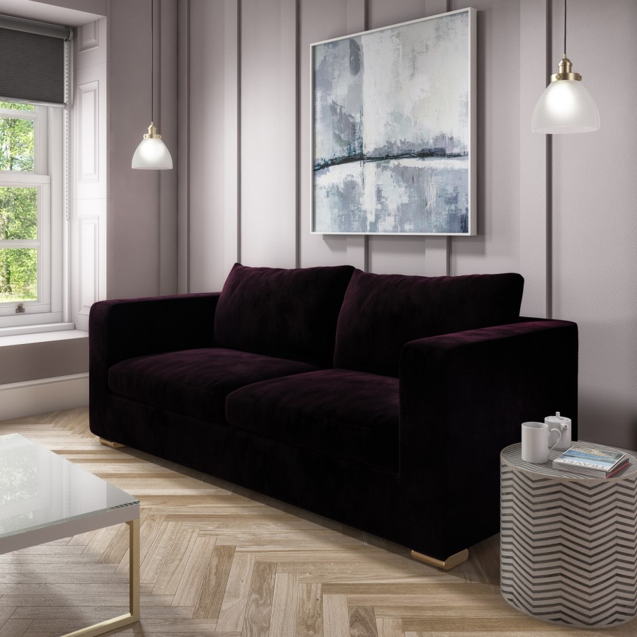 Grey & White Living Room Table with Parquet Design - Estelle