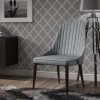 Harland Upholstered Occasional Chair in Light Grey