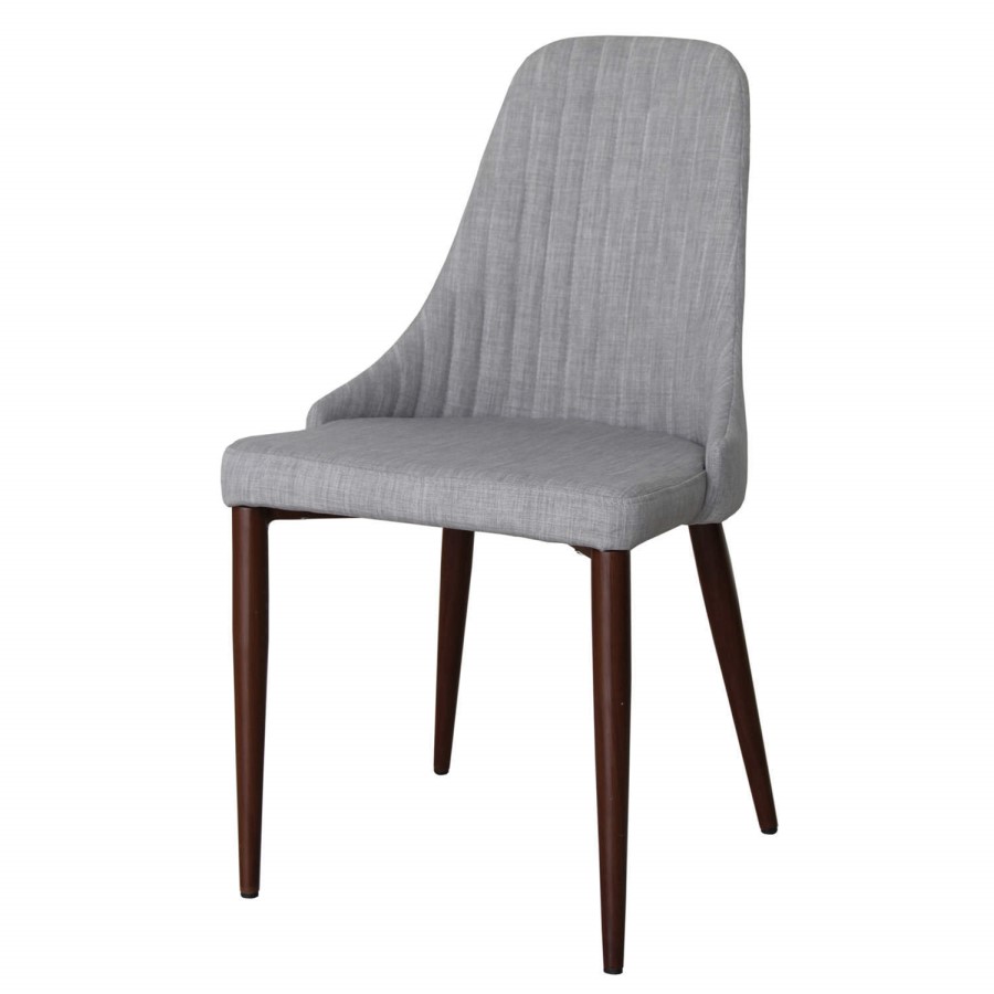 GRADE A1 - Harland Upholstered Occasional Chair in Light Grey