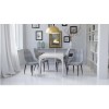 Harland Upholstered Occasional Chair in Light Grey