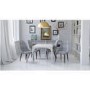 GRADE A1 - Harland Upholstered Occasional Chair in Light Grey