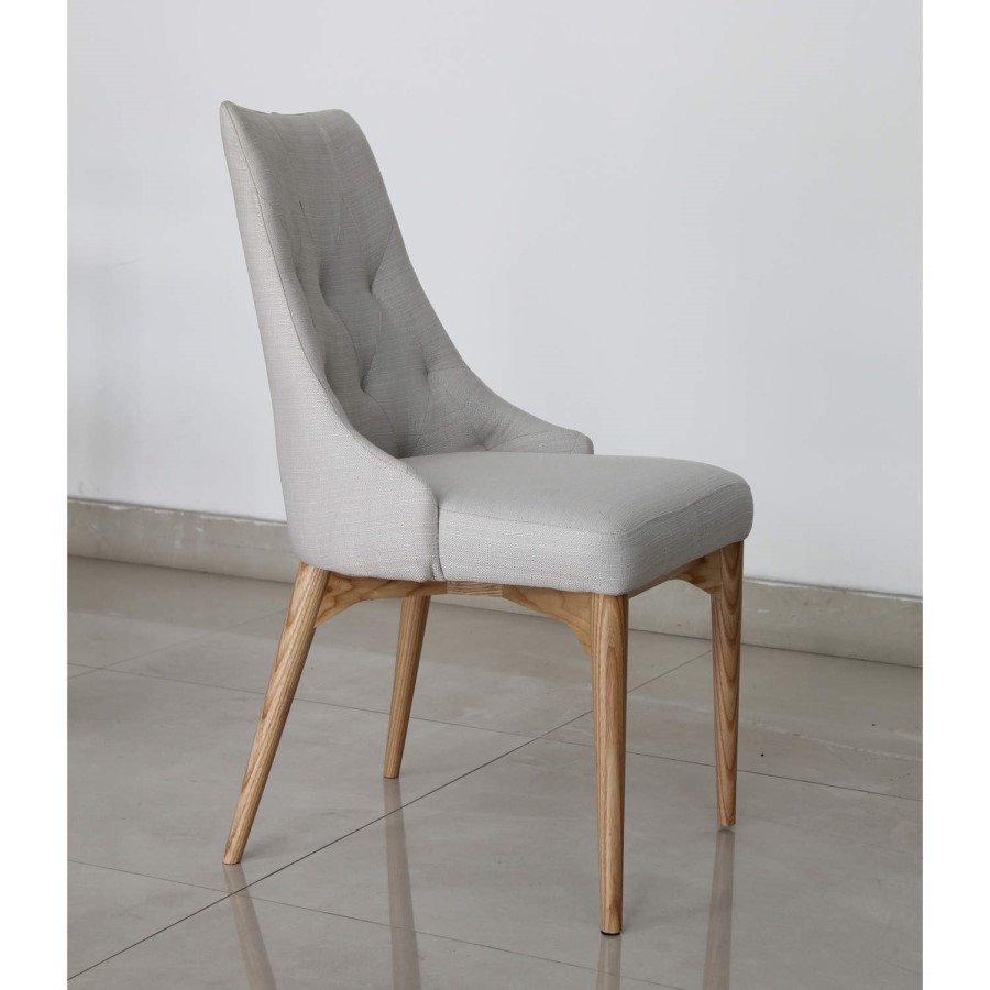 Devall Upholstered Occasional Chair in Rich Stone