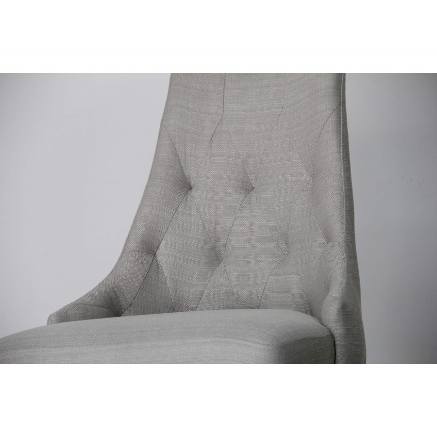 Devall Upholstered Occasional Chair in Rich Stone