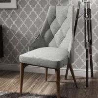 Devall Upholstered Occasional Chair in Rich Stone
