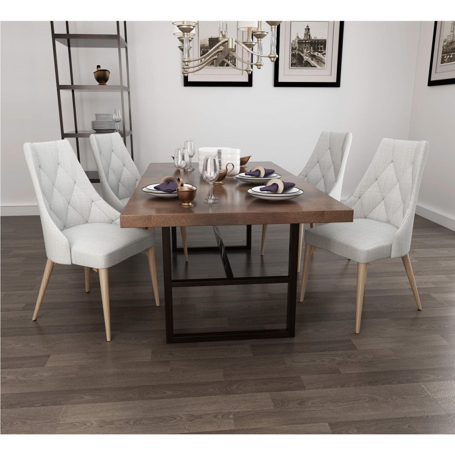 Devall Upholstered Occasional Chair in Rich Stone