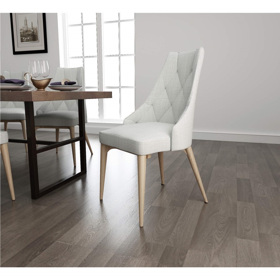 Devall Upholstered Occasional Chair in Rich Stone