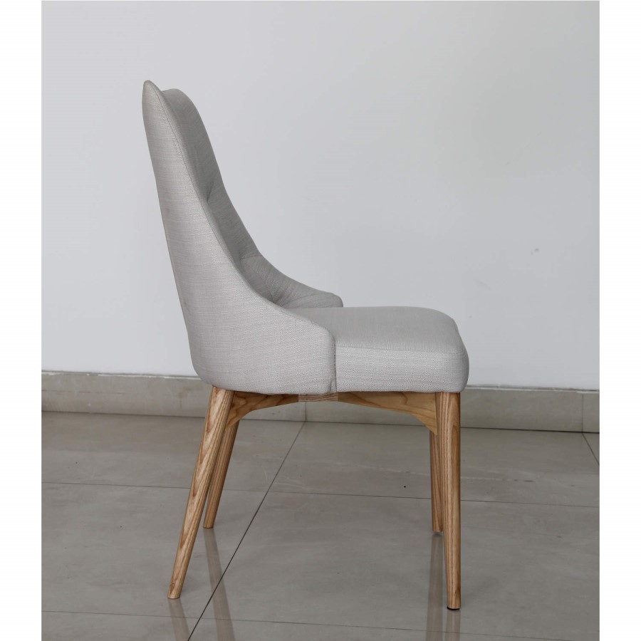 Devall Upholstered Occasional Chair in Rich Stone