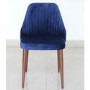 GRADE A1 - Greenwich Upholstered Occasional Chair in Blue Velvet