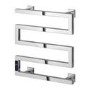 Reina Vispa Chrome Designer Towel Radiator 510 x 500mm