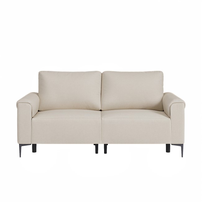 Beige Fabric 3 Seater Electric Recliner Sofa - Ezra