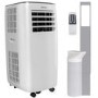 electriQ EcoSilent 10000 BTU Portable Air Conditioner - for rooms up to 28 sqm