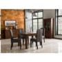 Wilkinson Furniture Emerson Pair of Dining Chairs in Grey and Oak