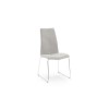 Vida Living Pair of Upholstered Grey Dining Chairs