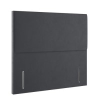 Grey Velvet Plain Single Headboard - Langston Grey Velvet Plain Single Headboard - Langston