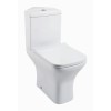 Lavender Corner Toilet with Slimline Soft Close Seat