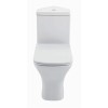 Lavender Corner Toilet with Slimline Soft Close Seat