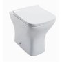 Lavender Back to Wall Toilet with Slimline Soft Close Seat