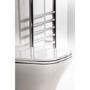 Lavender Compact Close Coupled Toilet with  Slimline Soft Close Seat
