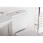 Lavender Compact Close Coupled Toilet with  Slimline Soft Close Seat
