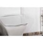 Lavender Compact Close Coupled Toilet with  Slimline Soft Close Seat