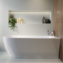 Freestanding Single Ended Right Hand Corner Bath 1650 x 780mm - Faro