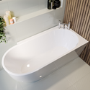 Freestanding Single Ended Right Hand Corner Bath 1650 x 780mm - Faro