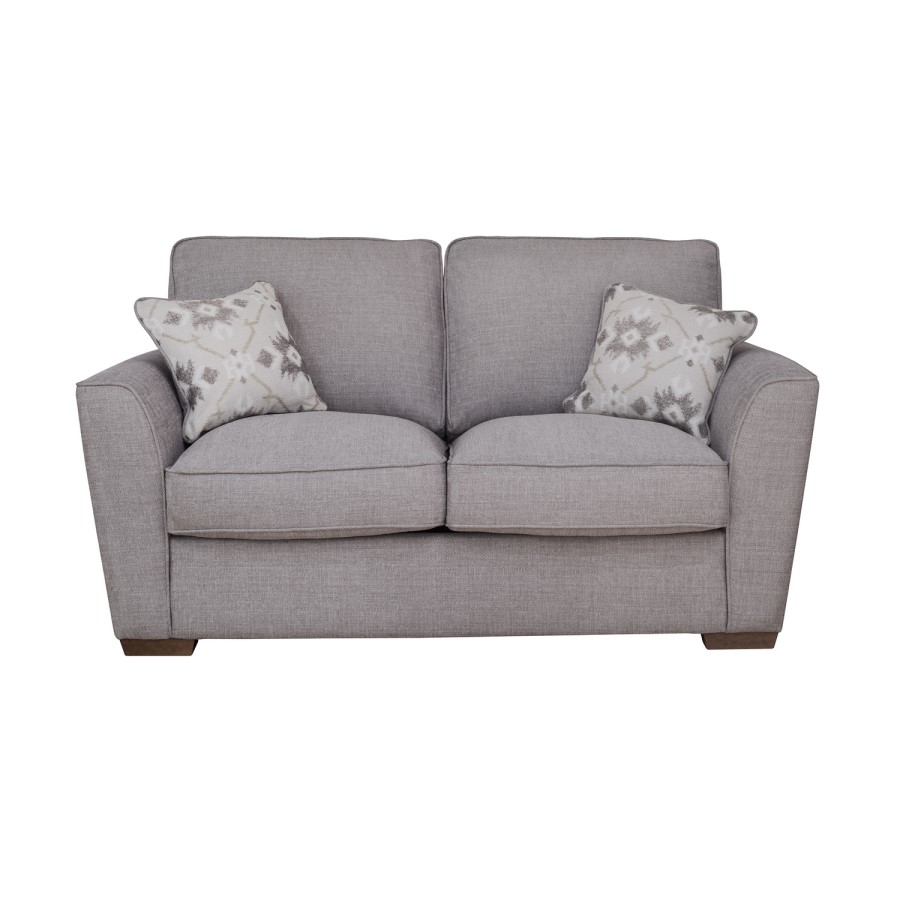 Fantasia 2 Seater Std Back Sofa Silver Grey