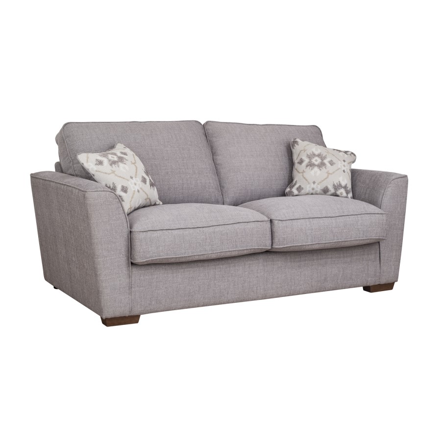 Fantasia 2 Seater Std Back Sofa Silver Grey
