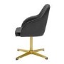 Felix Office Chair in Black Velvet - LPD