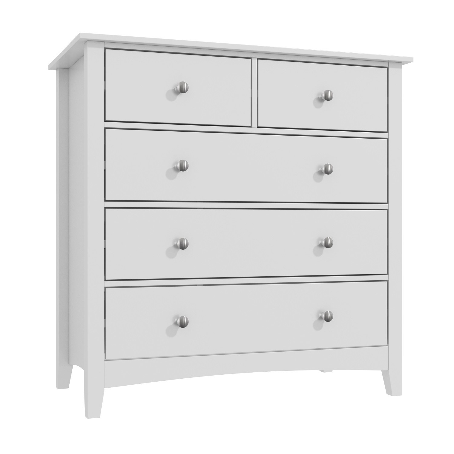 Finch 2 3 Chest of Drawers in Light Grey Finch 2 3 Chest of Drawers in Light Grey