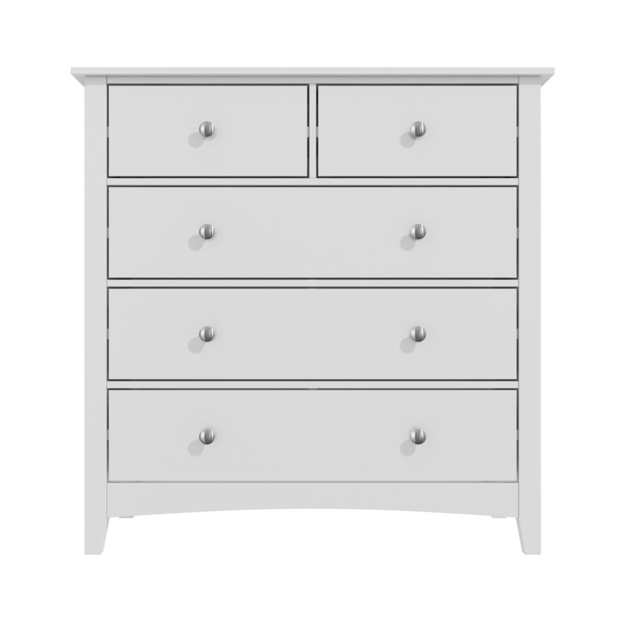 Finch 2+3 Chest of Drawers in Light Grey