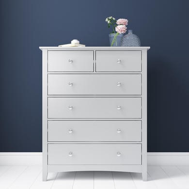 Finch 2 4 Chest Of Drawers In Light, Finch 6 Drawer Dresser Multiple Finishes