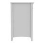 Fenton 5 Drawer 1 Door Dressing Table in Light Grey