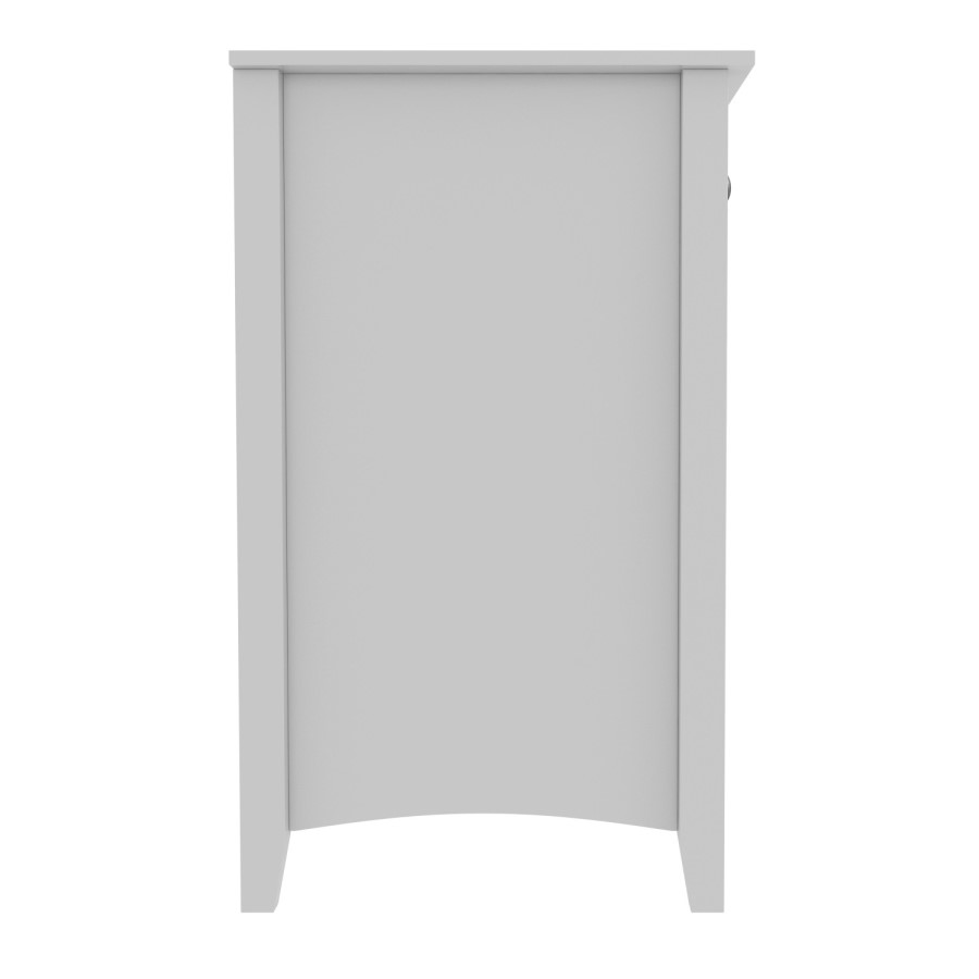 Fenton 5 Drawer 1 Door Dressing Table in Light Grey