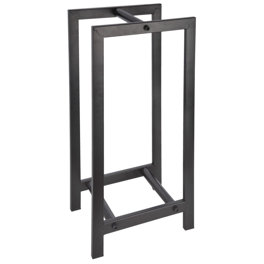 Outdoor Carbon Steel Wood Store & Carrier - 60cm x 30cm