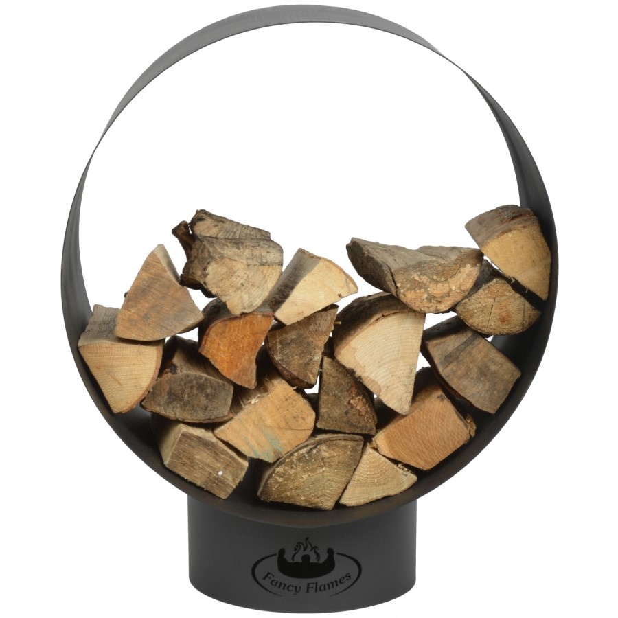 Round Carbon Steel Log Store