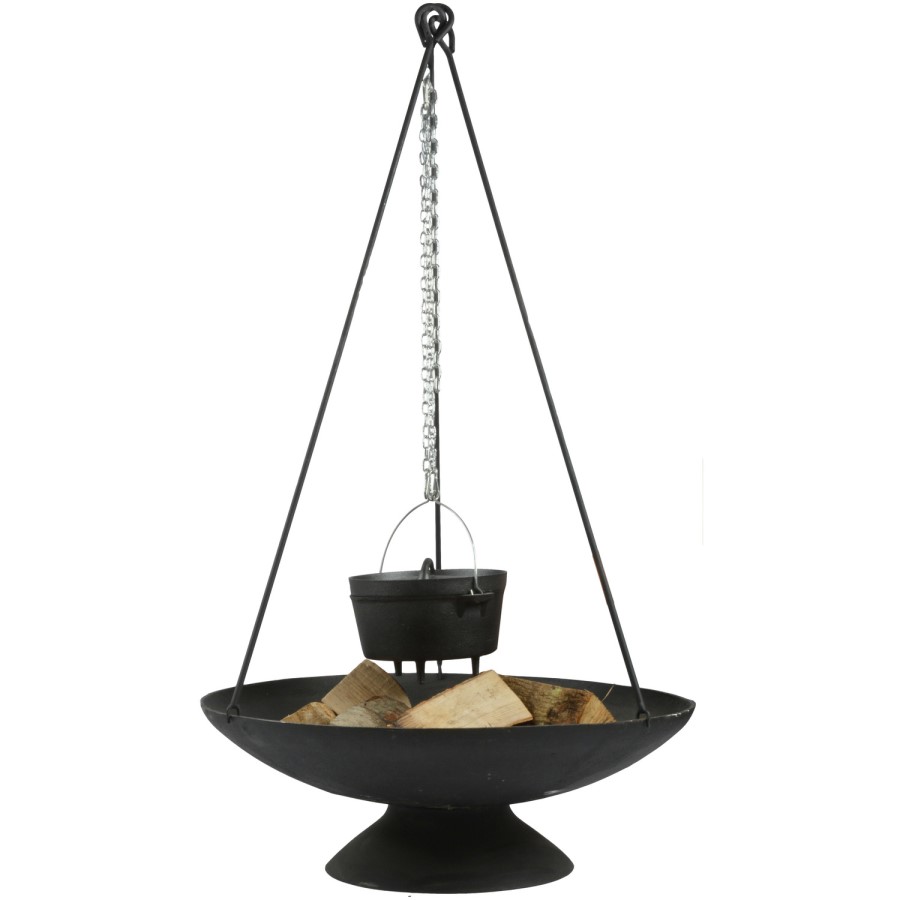 Outdoor Black Tripod for Fire Bowls - Tripod Only
