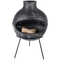 Outdoor Terrage Heater in Teracotta Grey - Medium